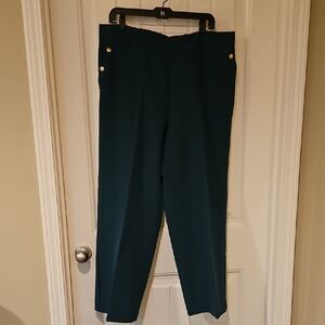 Jules & Leopold Green Dress Pants with Classic Style